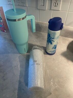 New Hydrapeak, Balm Box and Pottery Barn Tumblers